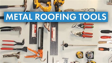 metal roof fabrication tools|tools needed for metal roofing.